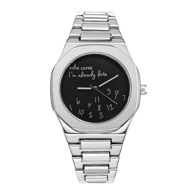 Minimalist Arabic Numeral Mens Watch