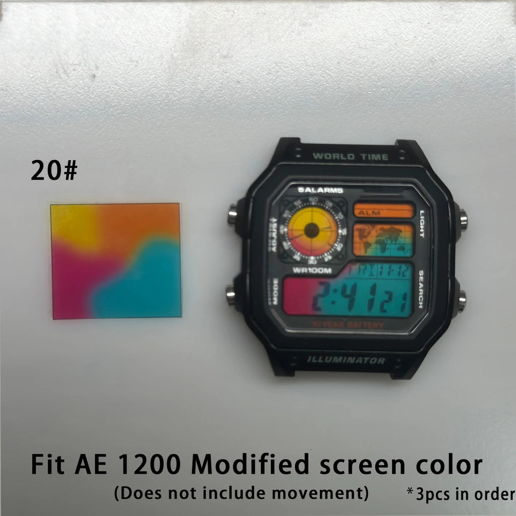 AE1200 Watch Dial Color Film Modification Set