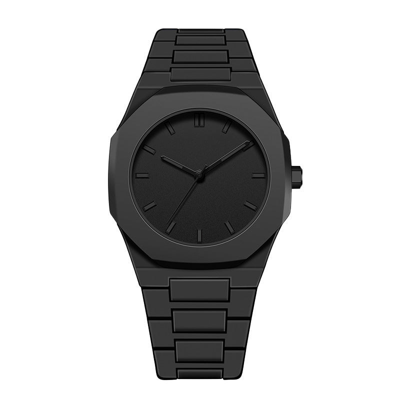 Minimalist Black Dial Quartz Watch
