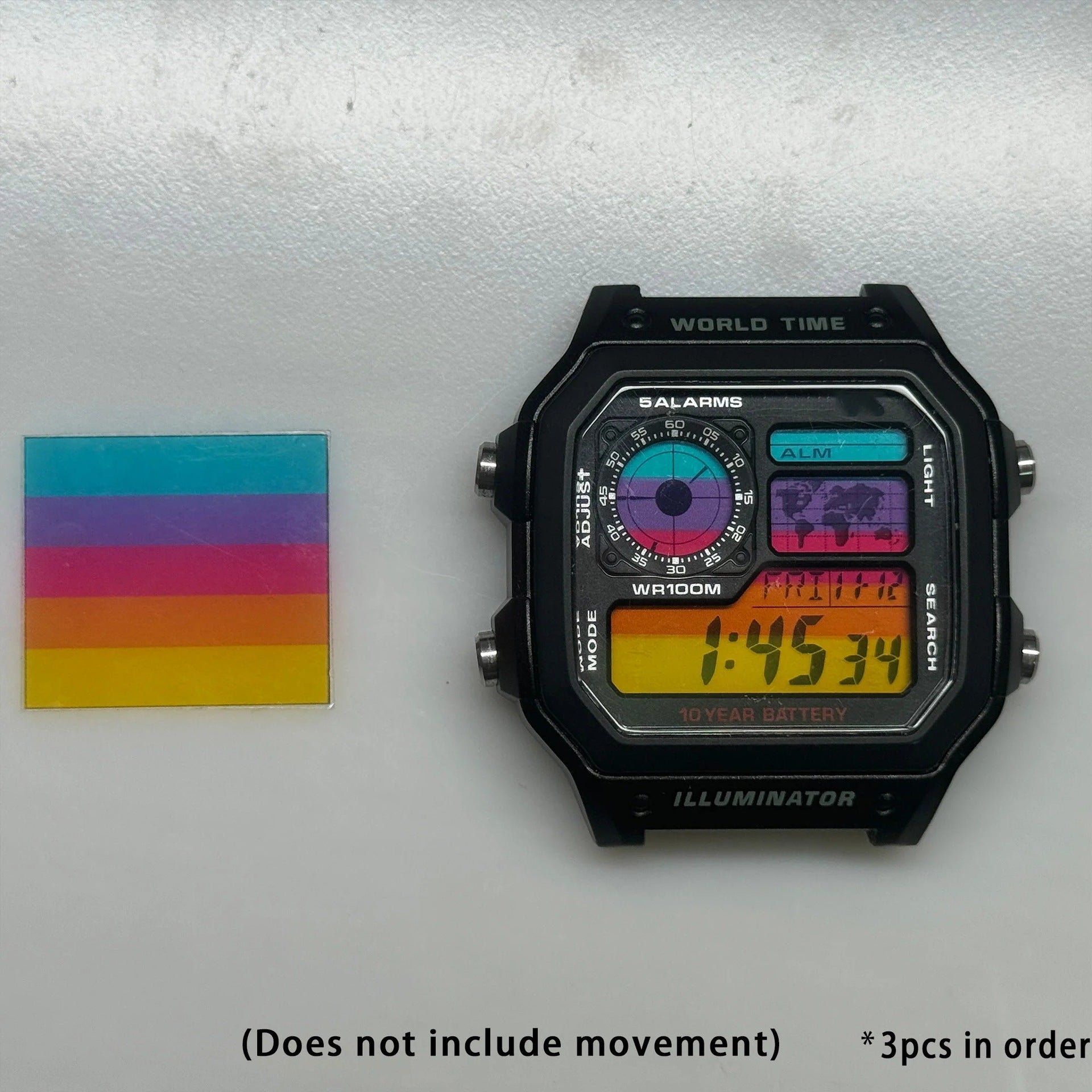 AE1200 Watch Dial Color Film Modification Set