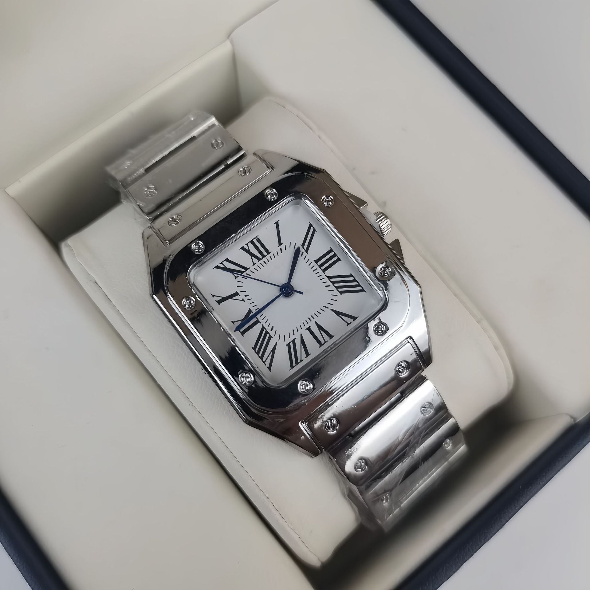 Automatic Roman Numeral Blue Balloon Watch