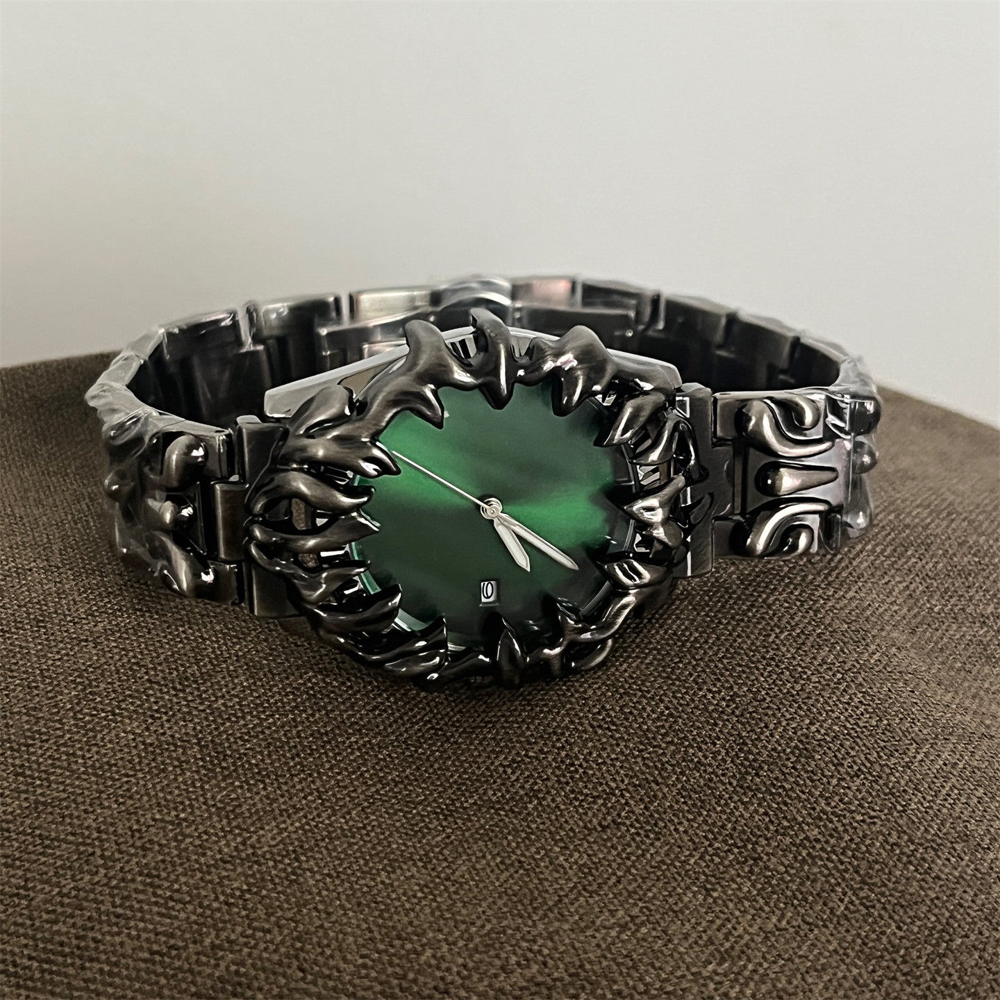 Gothic Devil Eye Embossed Dial Watch