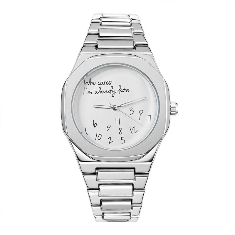 Minimalist Arabic Numeral Mens Watch